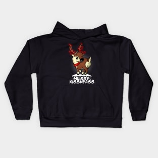 Merry Kissmyass Kids Hoodie